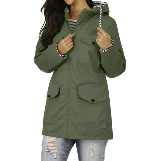 Claudia | Bequeme Winterjacke mit Reißverschluss für Frauen