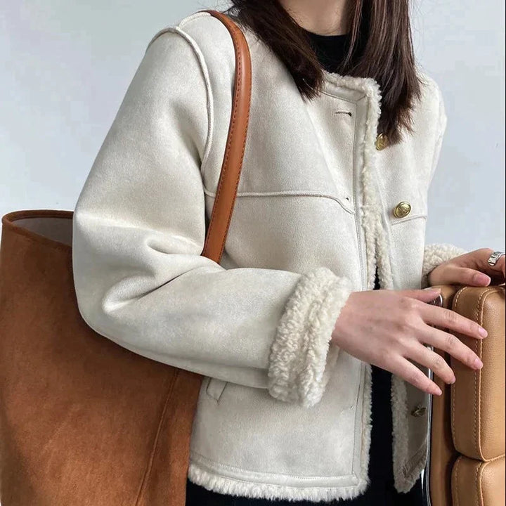 Renate | Gemütliche Damen-Winterjacke mit Fleecefutter