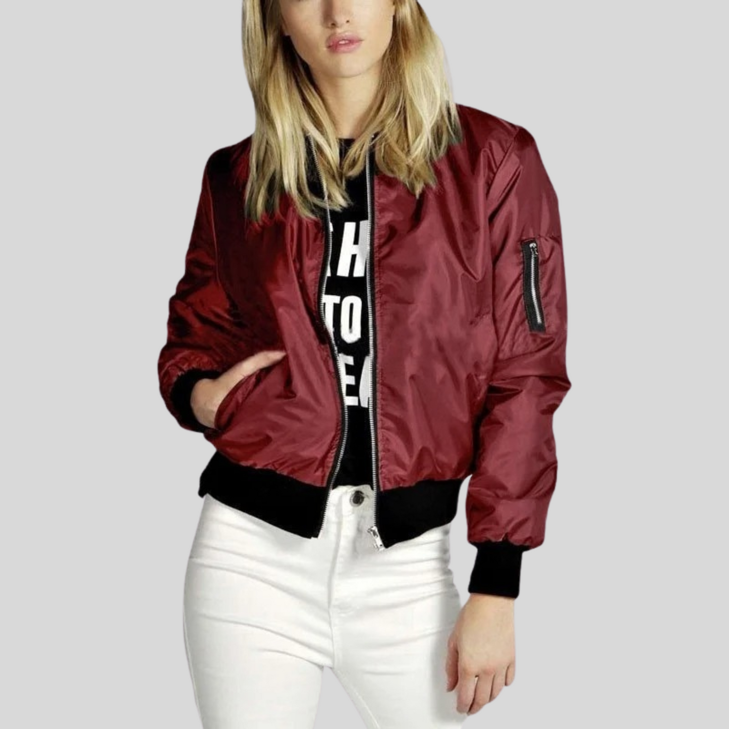 Elsa | Stylische Bomberjacke für Damen