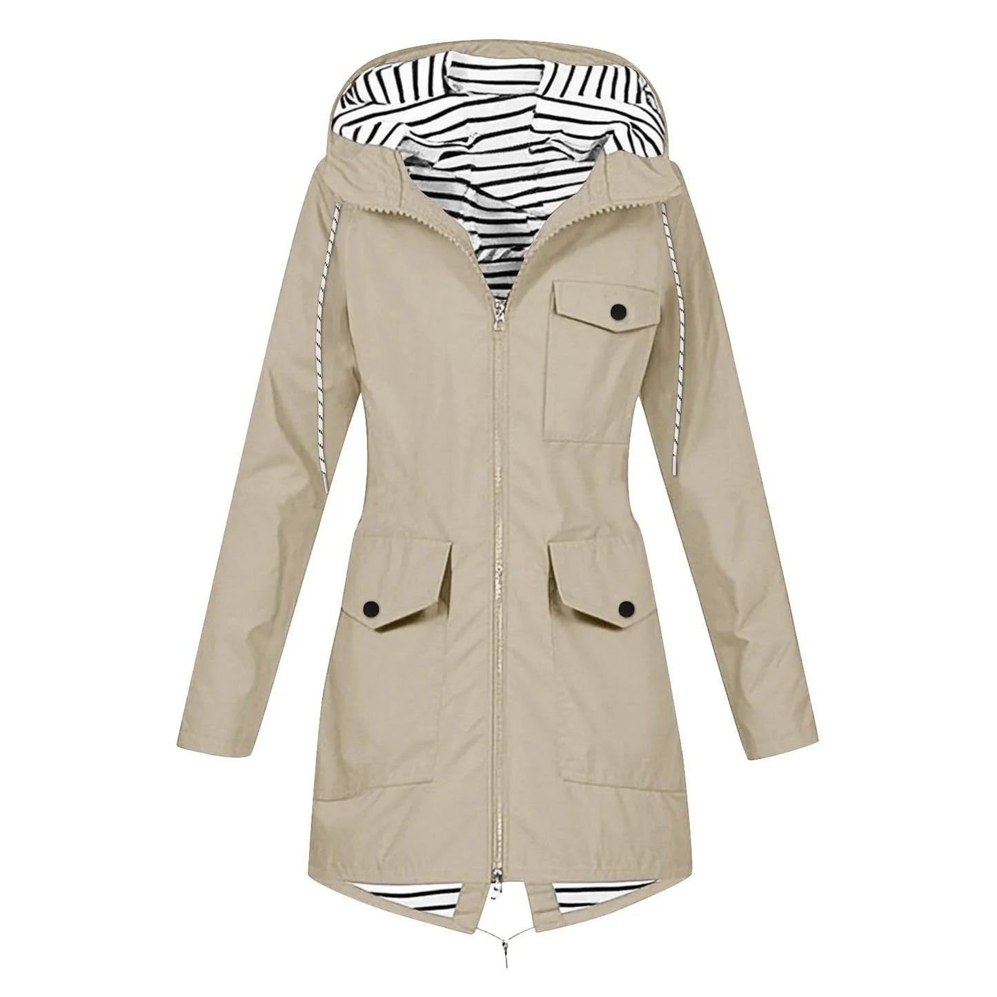 Claudia | Bequeme Winterjacke mit Reißverschluss für Frauen