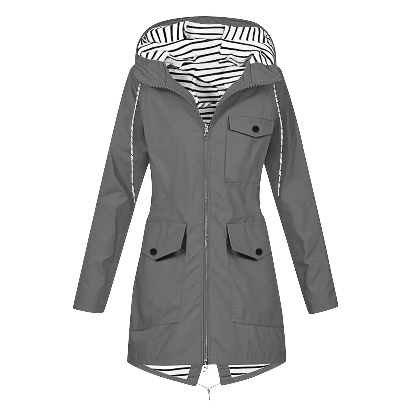 Claudia | Bequeme Winterjacke mit Reißverschluss für Frauen