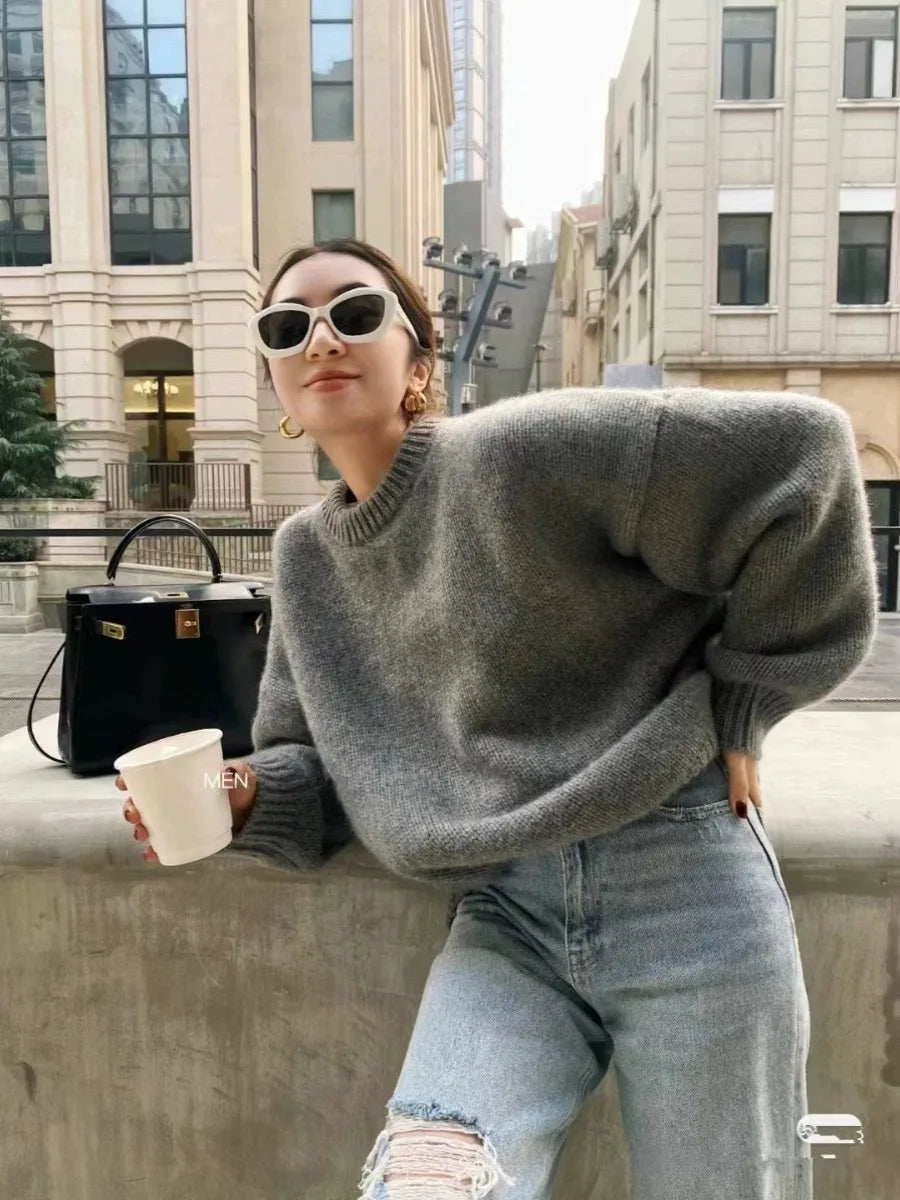 Lena | Gemütlicher Oversize-Pullover für Damen