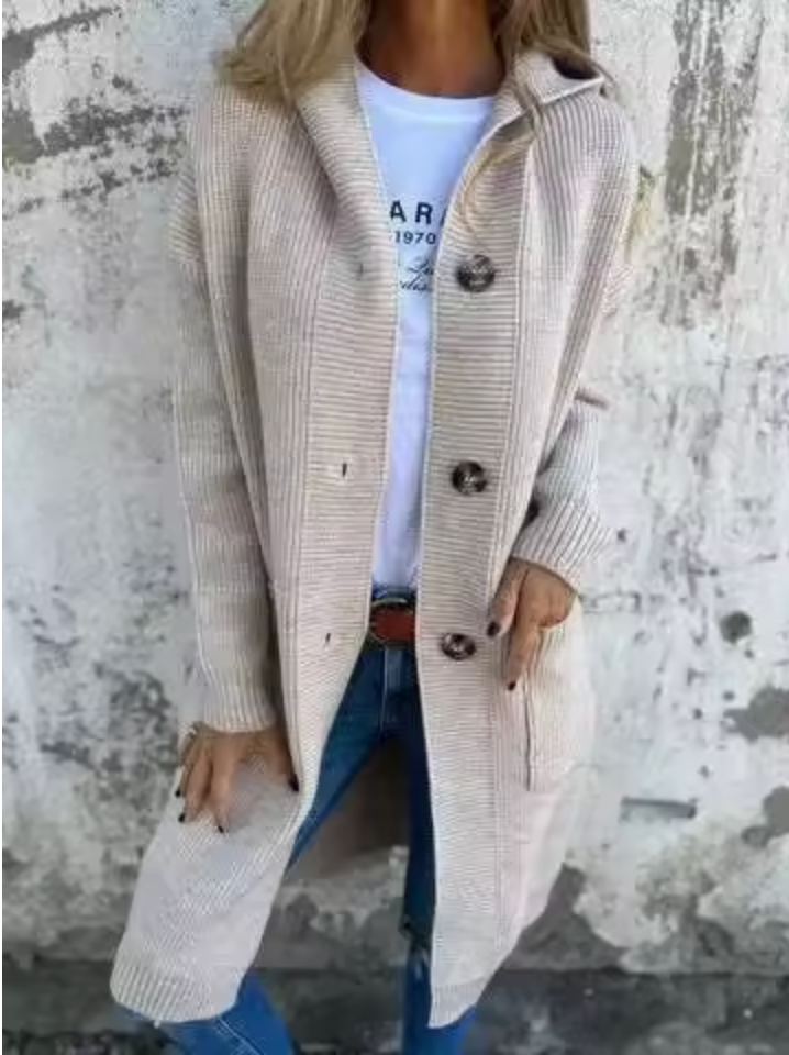VIOLA™ |LANGER STRICKJACKE
