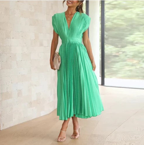 Elke | Stilvolles Und Bequemes Plissiertes Kleid