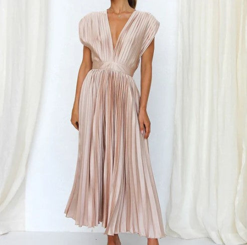 Elke | Stilvolles Und Bequemes Plissiertes Kleid