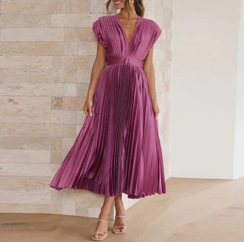 Elke | Stilvolles Und Bequemes Plissiertes Kleid
