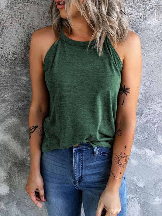 Magdalena | Damen Sommer-Freizeit-Tanktop ohne Ärmel