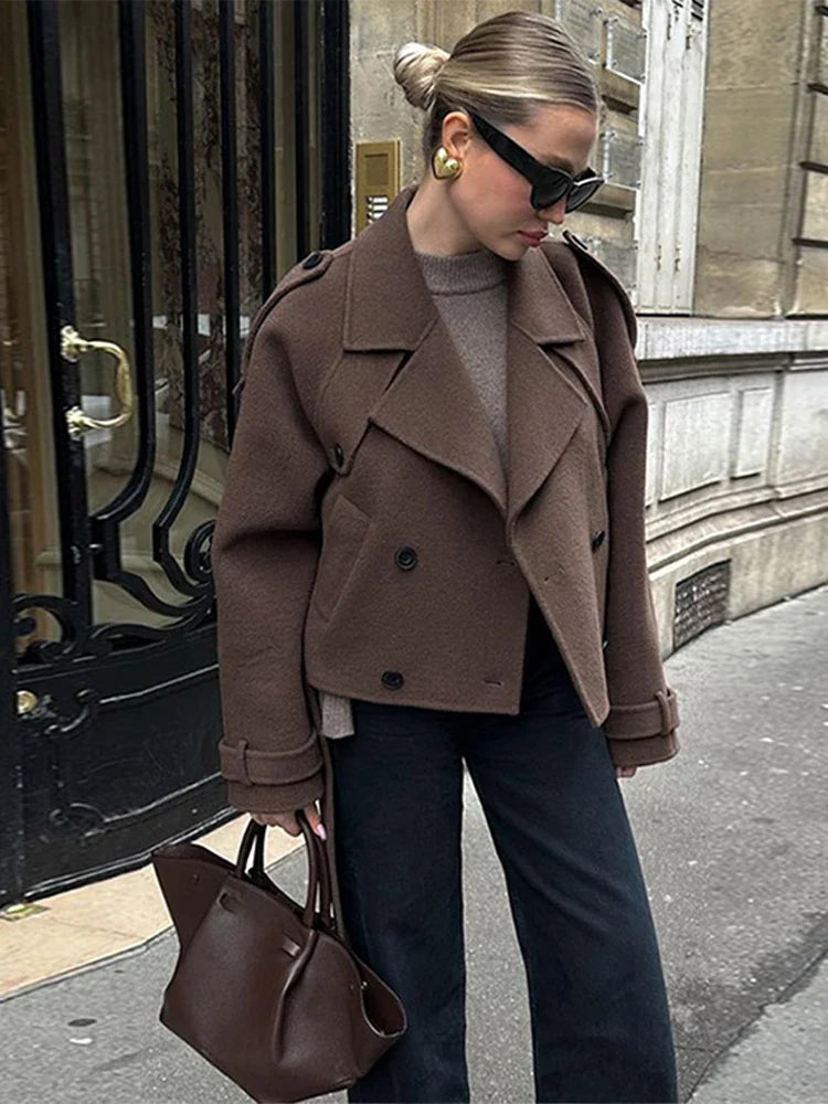 Isabella | Frauen Winterjacke mit Taillengürtel