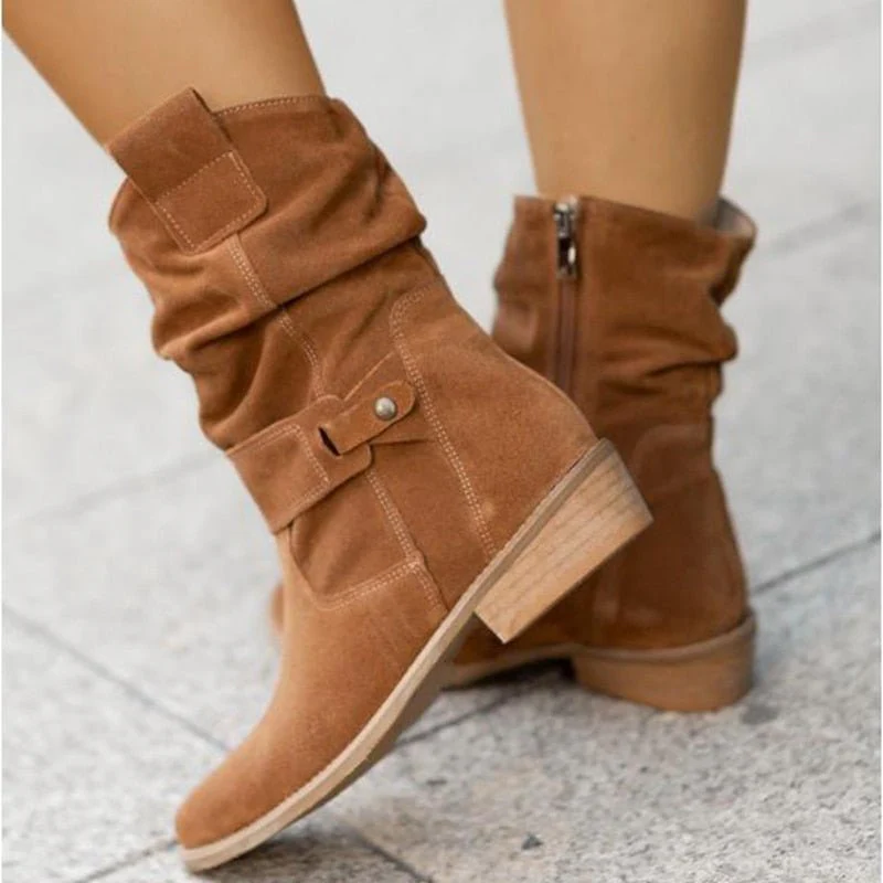 Daniela | Bequeme Slouchy Stiefeletten Damen