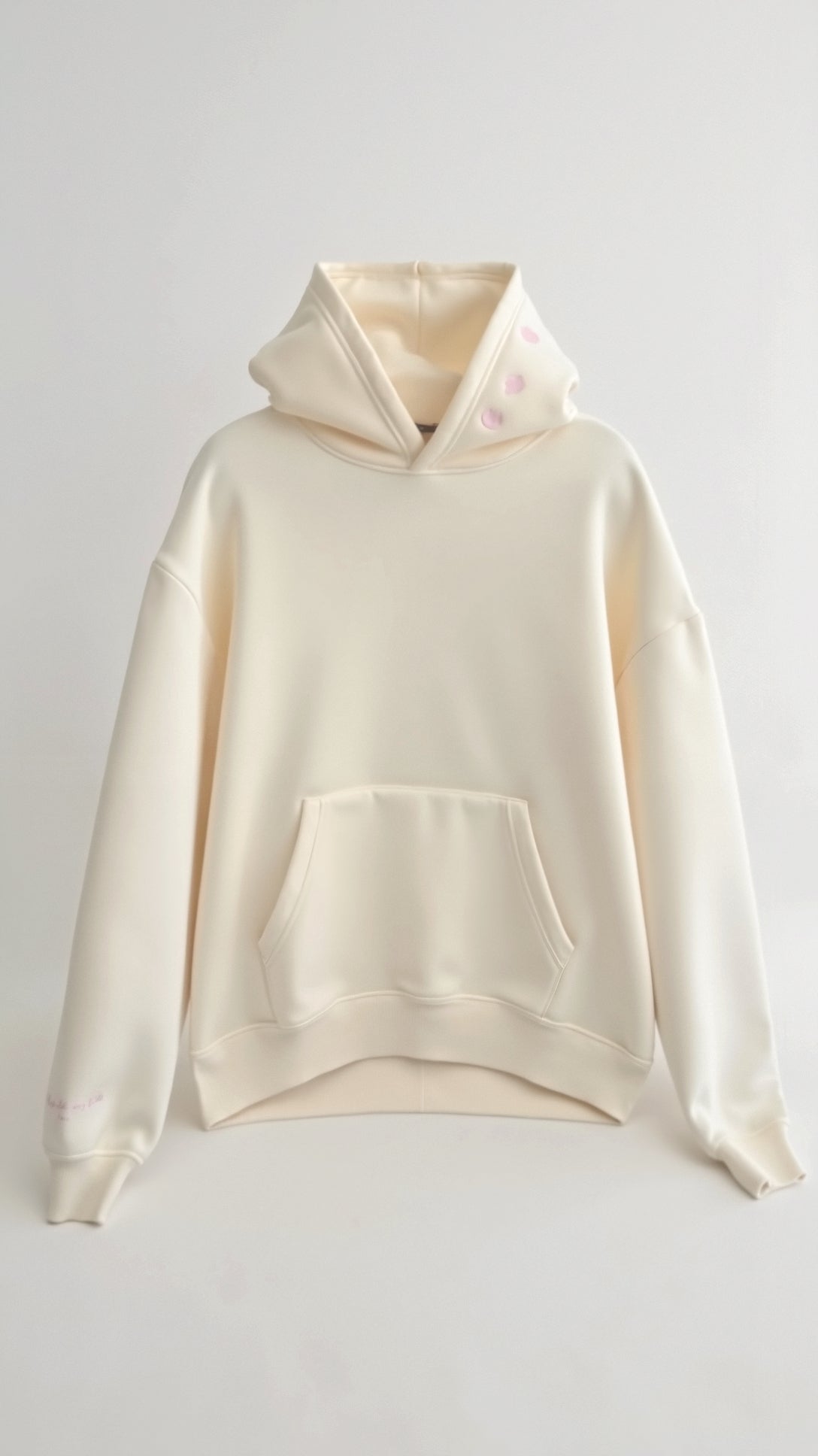 Annika | Damen Kapuzenpullover mit Tropenmuster und Kängurutasche