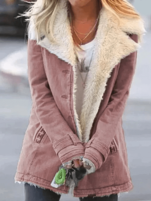 Nicole | Warmer Kuschelig Gefütterter Mantel