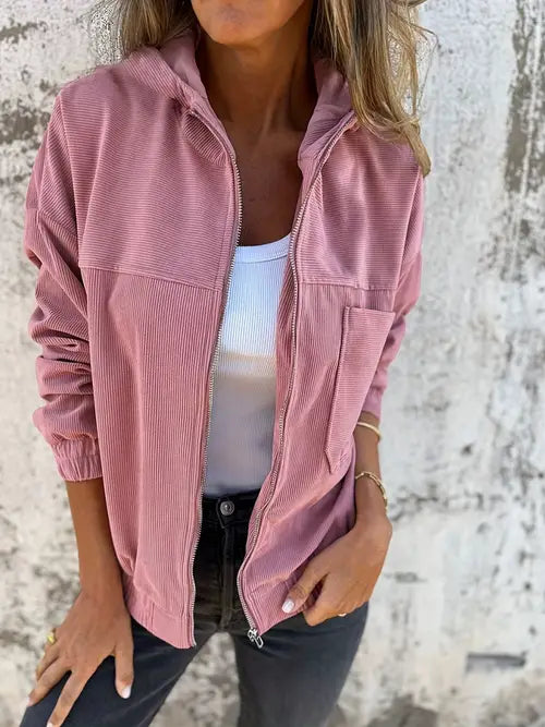 Britta | Damen Winter Freizeitjacke mit Reißverschluss