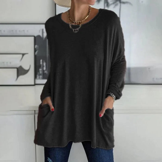 Elsa | Stilvolles und Bequemes Oberteil mit lockerem Schnitt