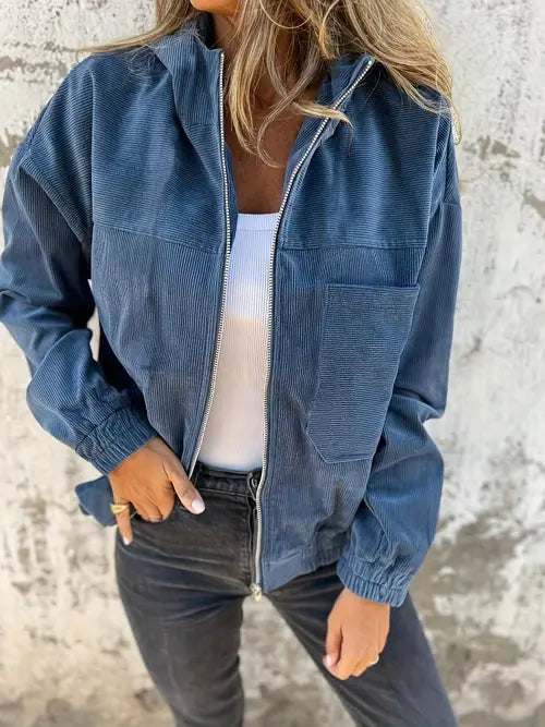 Britta | Damen Winter Freizeitjacke mit Reißverschluss