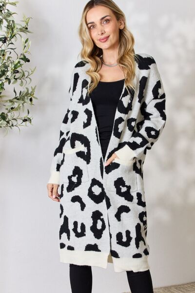 FranziskaA | Langer Offener Strickmantel Damen