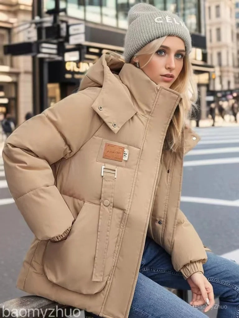 Doris | Damen Winter-Steppjacke mit Kapuze