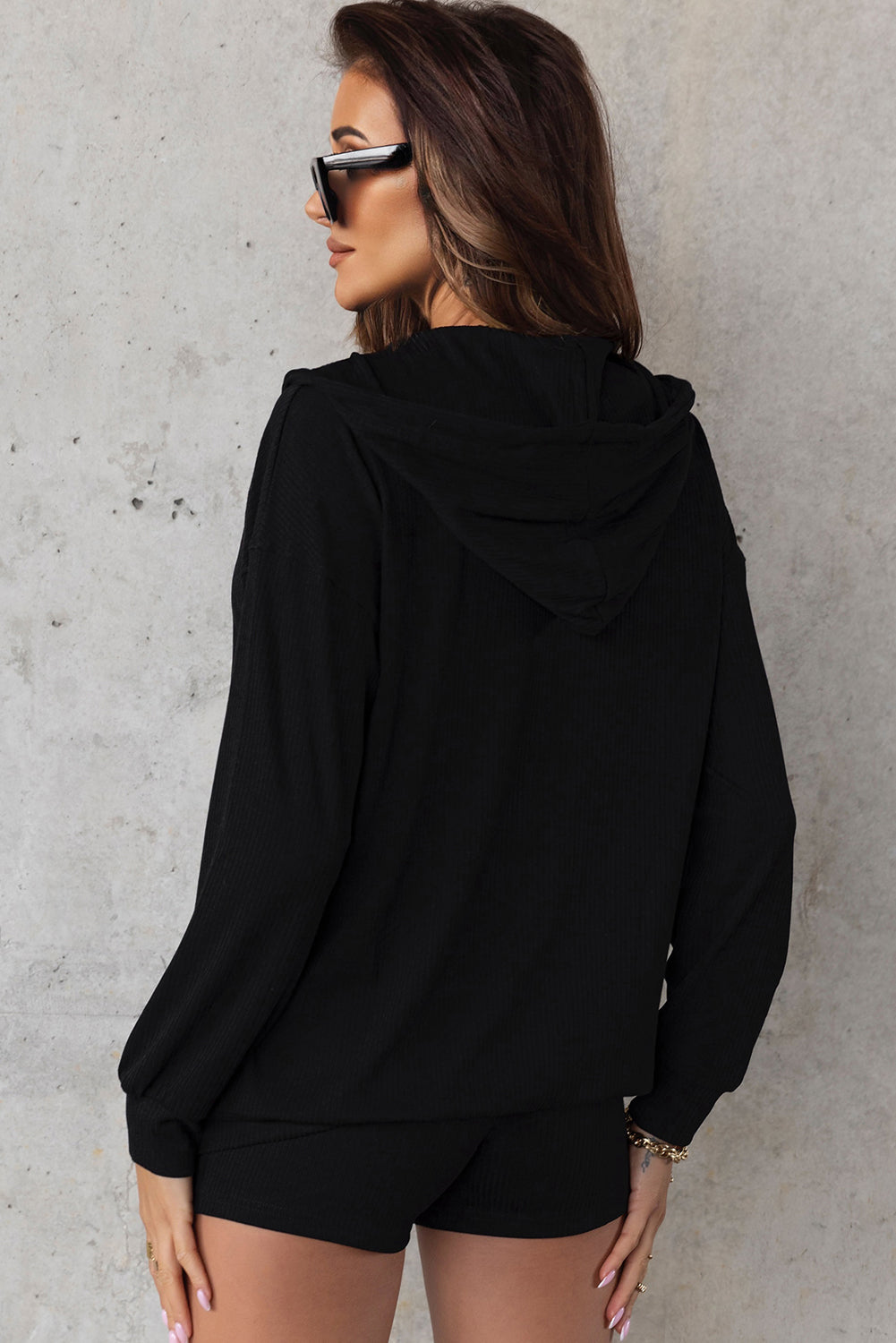 Angela | Kapuzen-Sweatshirt mit Reißverschluss Damen