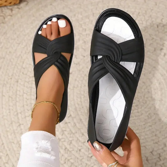 Luzia | Bequeme Sandalen mit Schleifen-Design