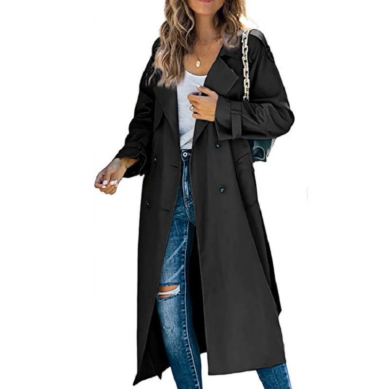 Laura | Langer Damen-Trenchcoat