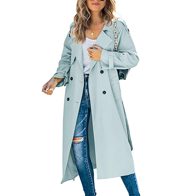 Laura | Langer Damen-Trenchcoat