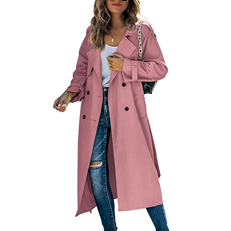 Laura | Langer Damen-Trenchcoat