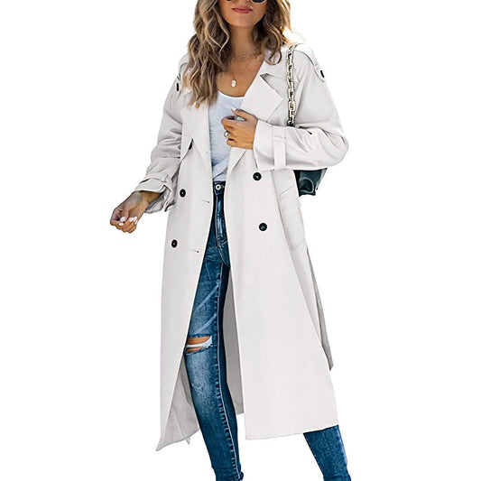 Laura | Langer Damen-Trenchcoat