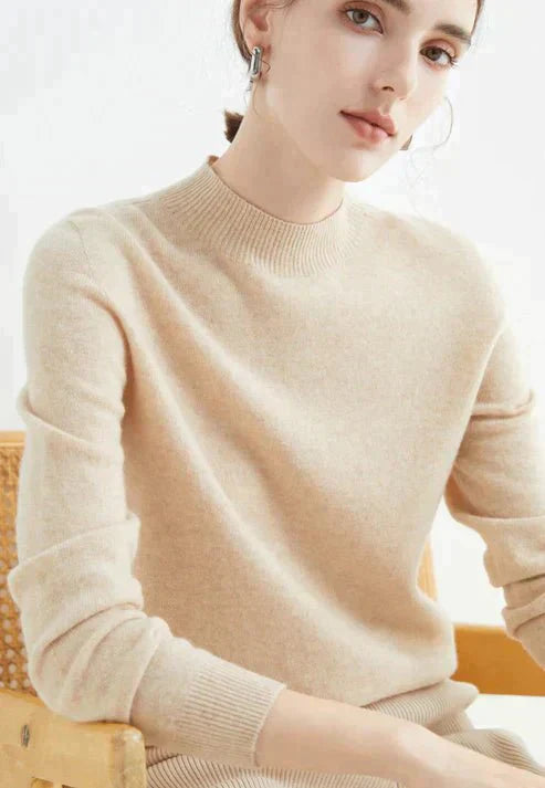 Viviane | Damen Winter Strickpullover mit Bequemer Passform