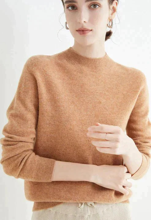 Viviane | Damen Winter Strickpullover mit Bequemer Passform