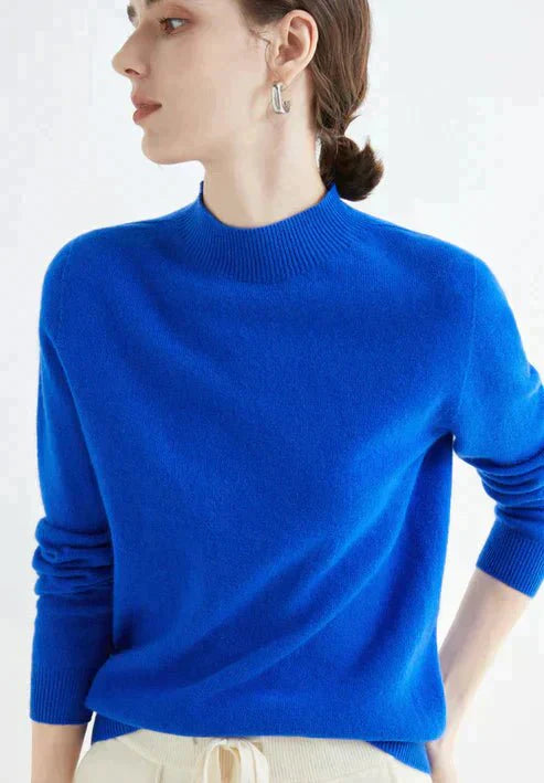 Viviane | Damen Winter Strickpullover mit Bequemer Passform