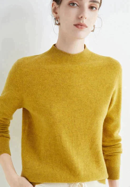 Viviane | Damen Winter Strickpullover mit Bequemer Passform