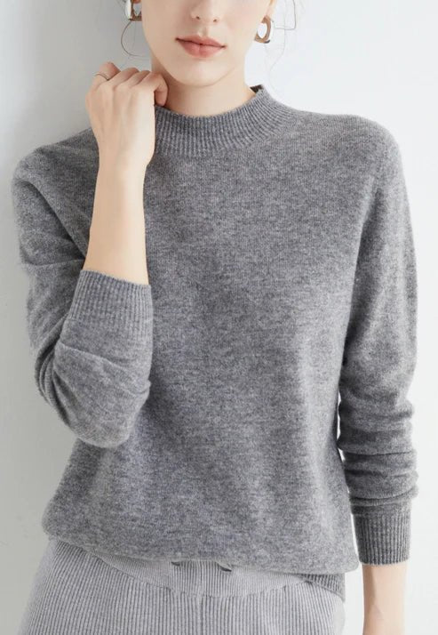 Viviane | Damen Winter Strickpullover mit Bequemer Passform