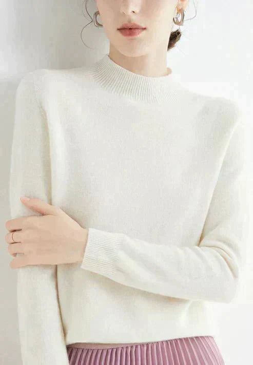 Viviane | Damen Winter Strickpullover mit Bequemer Passform