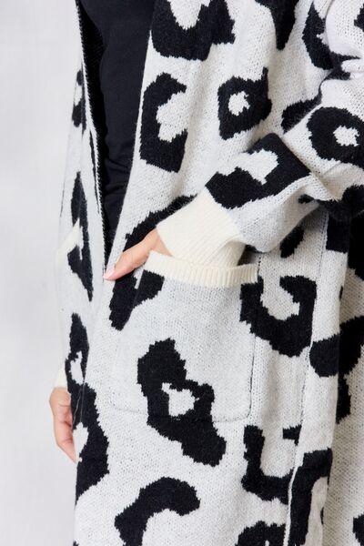 FranziskaA | Langer Offener Strickmantel Damen