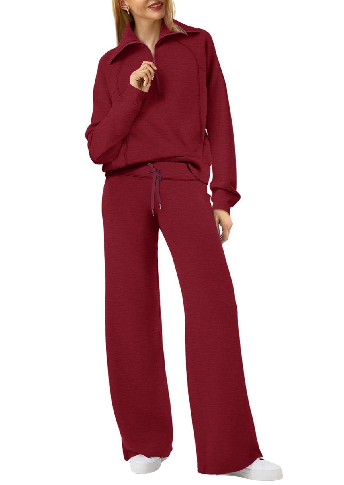 Marie | Damen Zweiteiliges Zip Loungewear Set