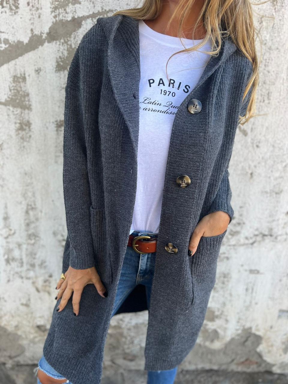 VIOLA™ |LANGER STRICKJACKE