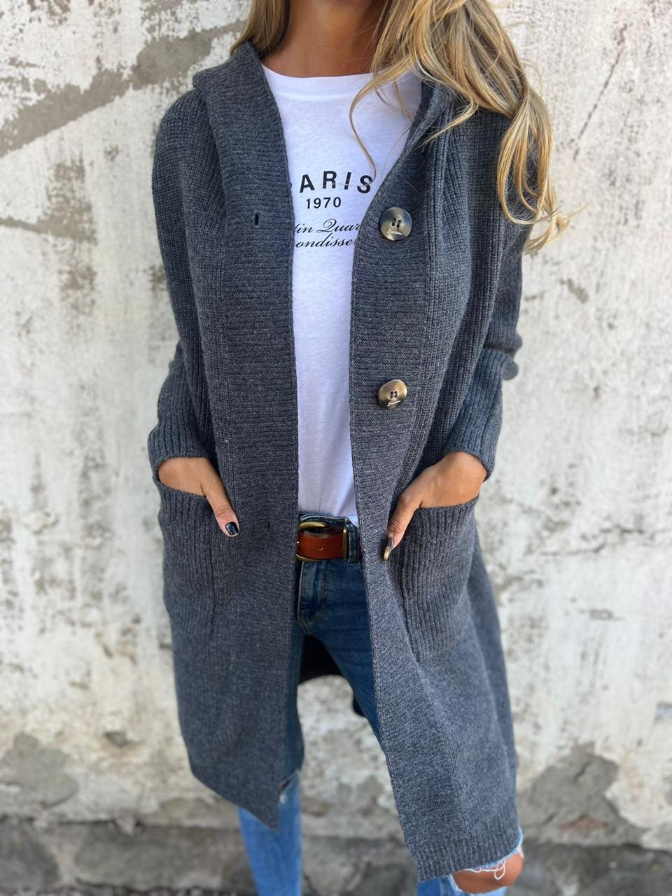 VIOLA™ |LANGER STRICKJACKE