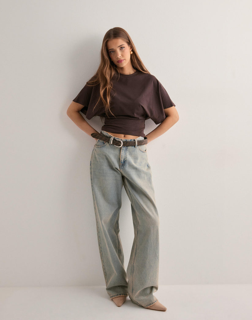 Gabriela | Trendiges T-Shirt mit Weiten Ärmeln