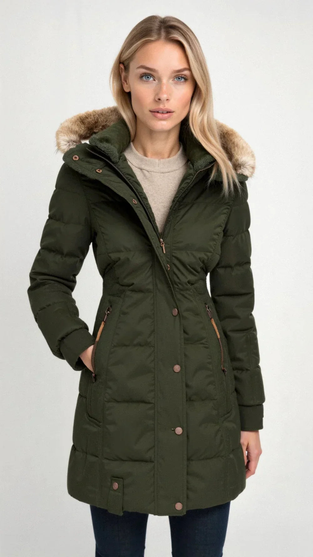 Karin | Warme und Stylische Winterjacke für Damen