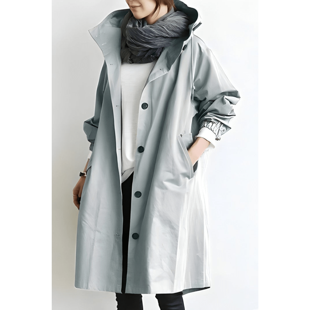 Elisa | Lässiger Trenchcoat in Midilänge