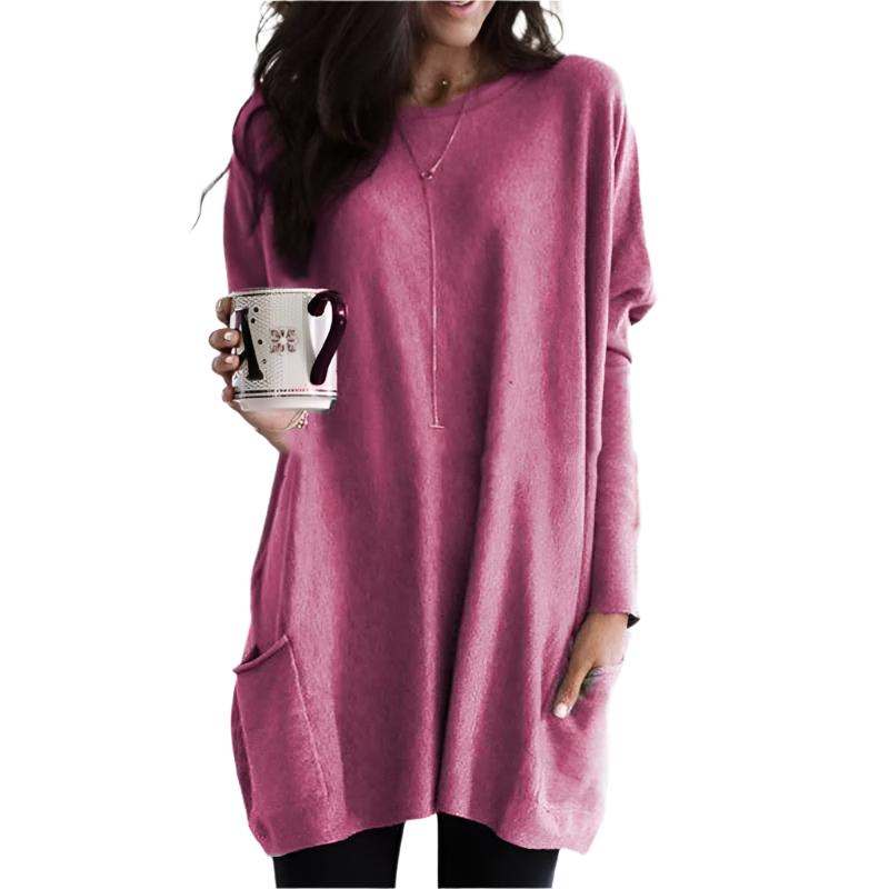 Sabina | Modischer Langer Damenpullover
