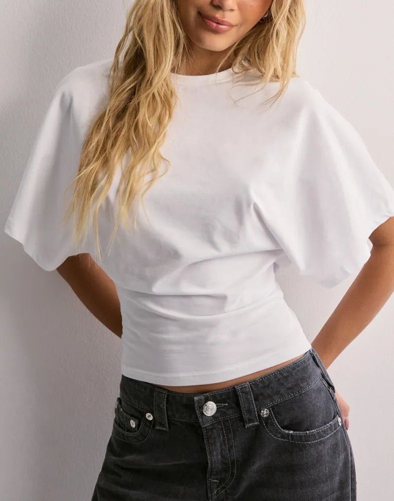 Gabriela | Trendiges T-Shirt mit Weiten Ärmeln