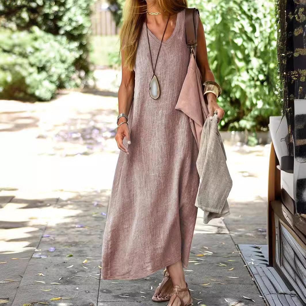 Andrea | Stylisches Vintage-Kleid mit Lockerer Passform