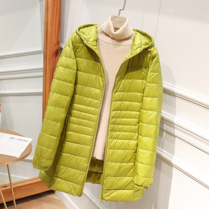 Jasmin | Damen Winter Steppjacke mit Kapuze