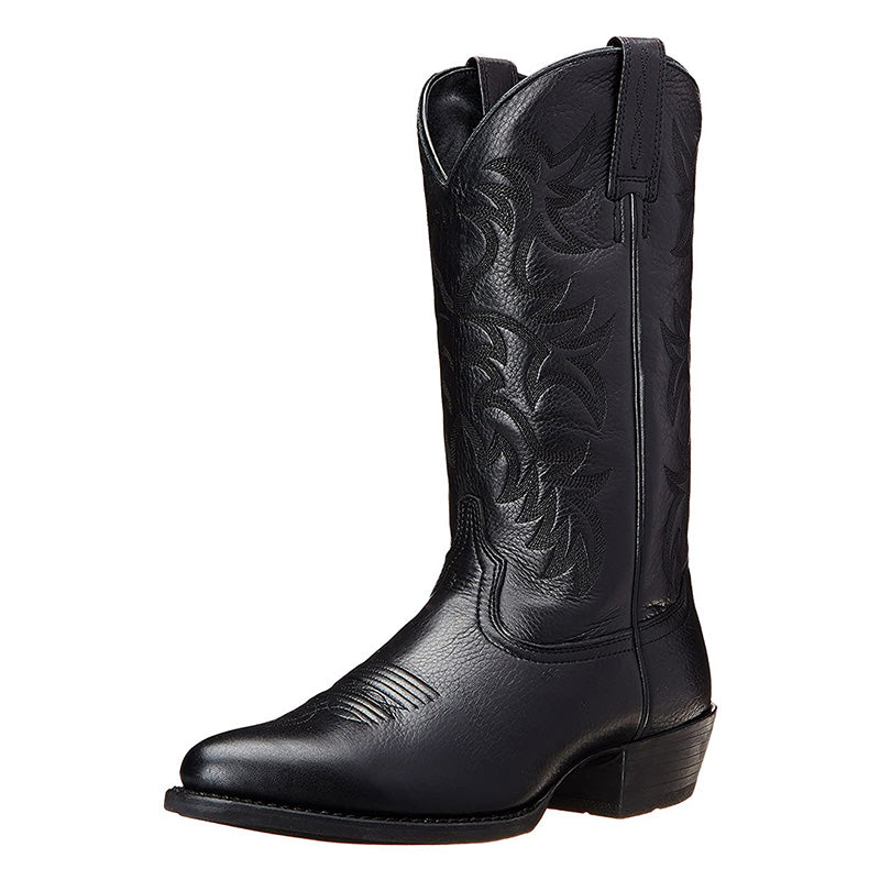 Verena | Elegante schwarze Cowboystiefel