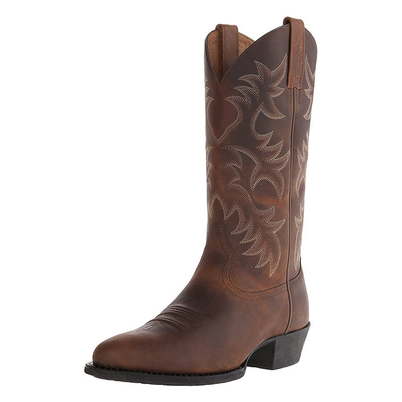 Verena | Elegante schwarze Cowboystiefel