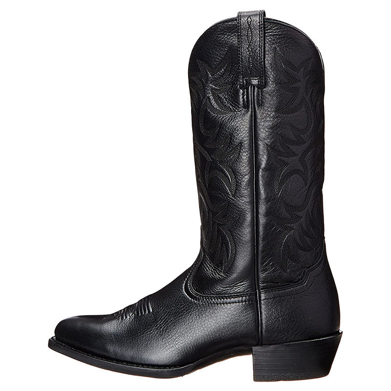 Verena | Elegante schwarze Cowboystiefel