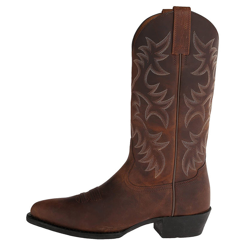 Verena | Elegante schwarze Cowboystiefel