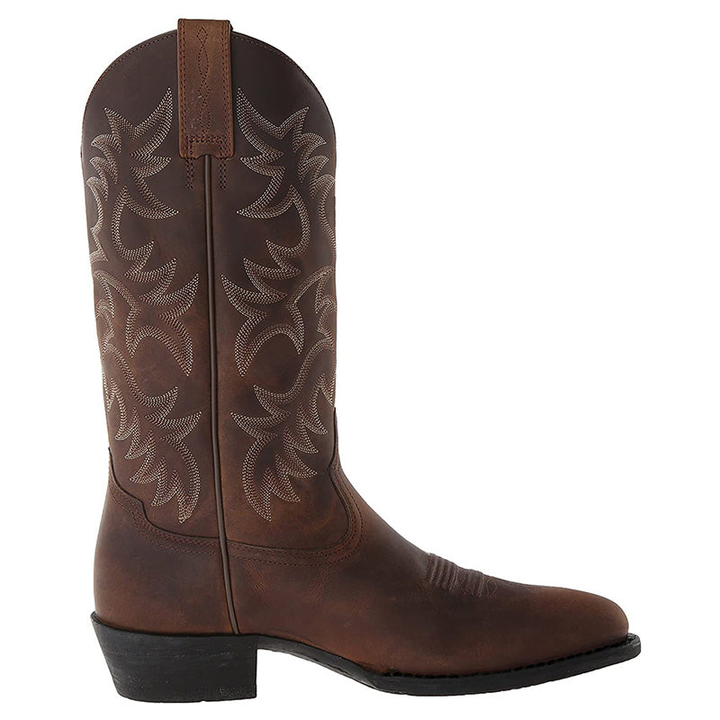 Verena | Elegante schwarze Cowboystiefel