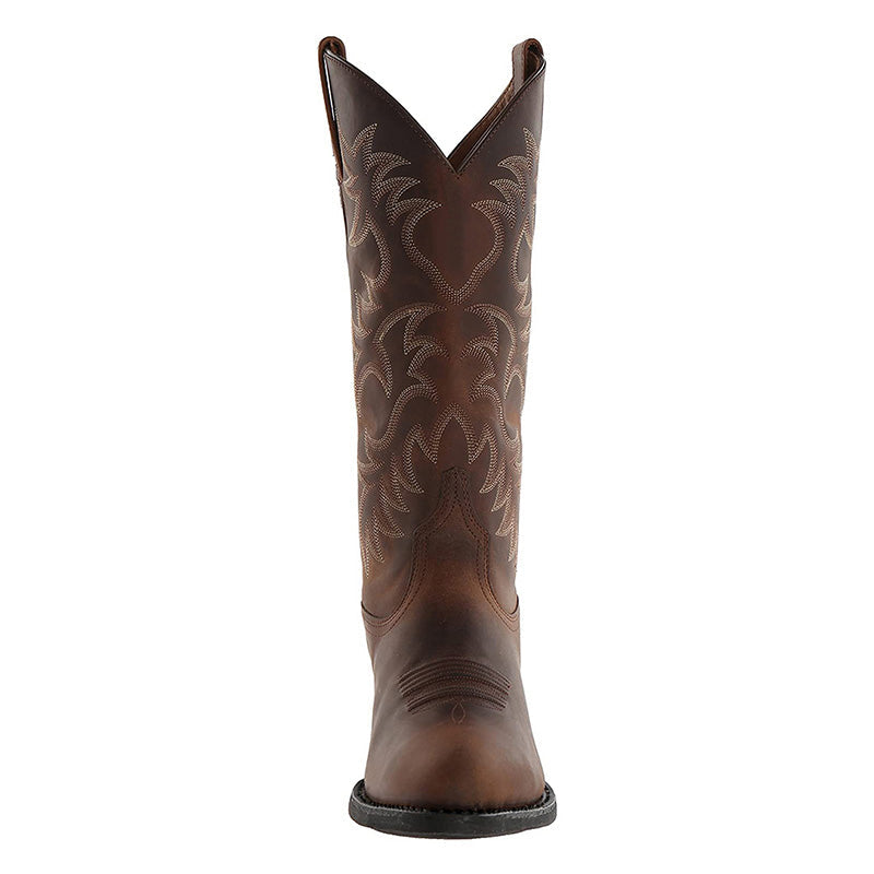 Verena | Elegante schwarze Cowboystiefel