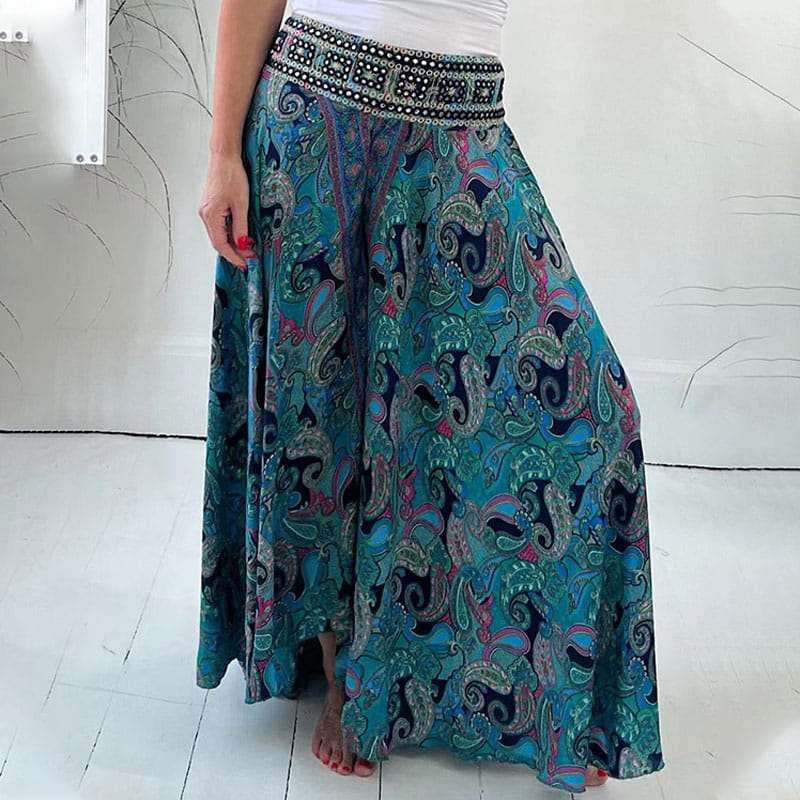 Stefanie | Stylische Weite und Fließende Hose